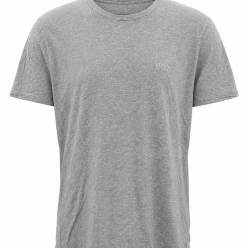 Hugo Boss Men's Grey Crew Neck Cotton T-Shirt Size M