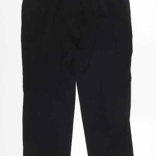 Marks and Spencer Women's Black Straight Leg Trousers Size 12