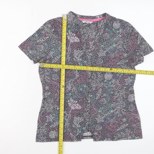 Marks and Spencer Per Una Women's Multicoloured Floral Blouse Size 8