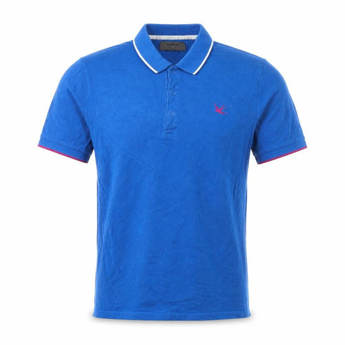 Burton Men's Blue Cotton Polo Shirt Size S Short Sleeve