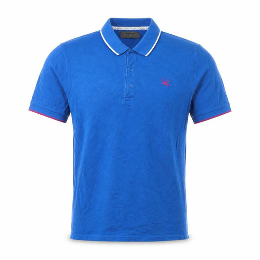 Burton Men's Blue Cotton Polo Shirt Size S Short Sleeve