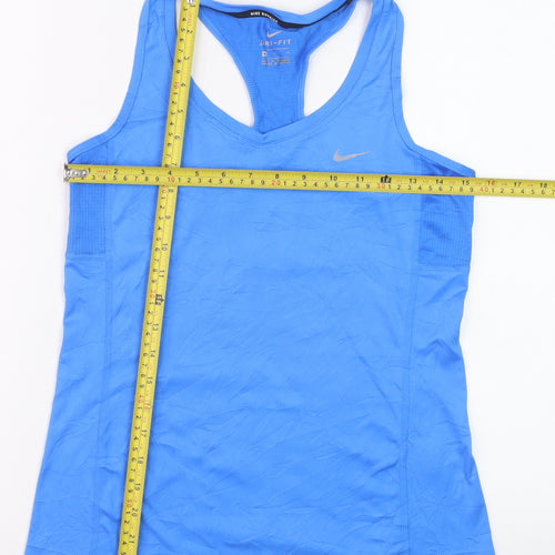 Nike Women's Blue Dri-FIT Running Tank Top Size M Regular Fit