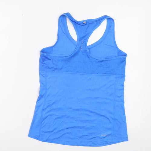 Nike Women's Blue Dri-FIT Running Tank Top Size M Regular Fit