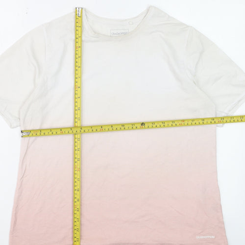 Craghoppers Women's Pink Ombré Short Sleeve T-Shirt Size 14