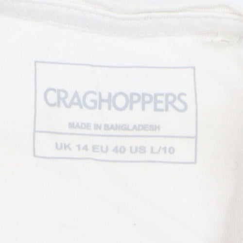 Craghoppers Women's Pink Ombré Short Sleeve T-Shirt Size 14