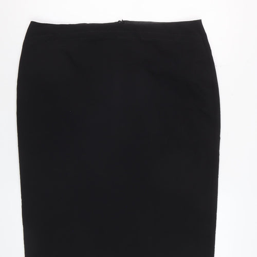 Marks and Spencer Women's Black Size 16 Pencil Skirt Workwear