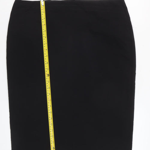 Marks and Spencer Women's Black Size 16 Pencil Skirt Workwear