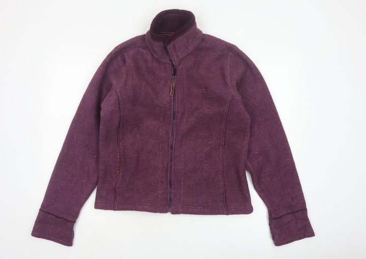 Regatta Women’s Purple Fleece Jacket Size 12 Full Zip Outdoor Wear