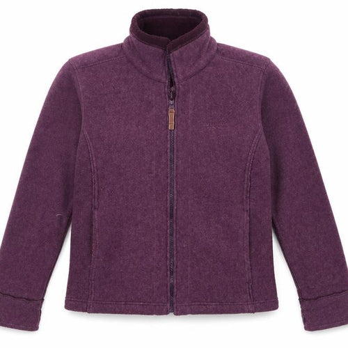 Regatta Women’s Purple Fleece Jacket Size 12 Full Zip Outdoor Wear