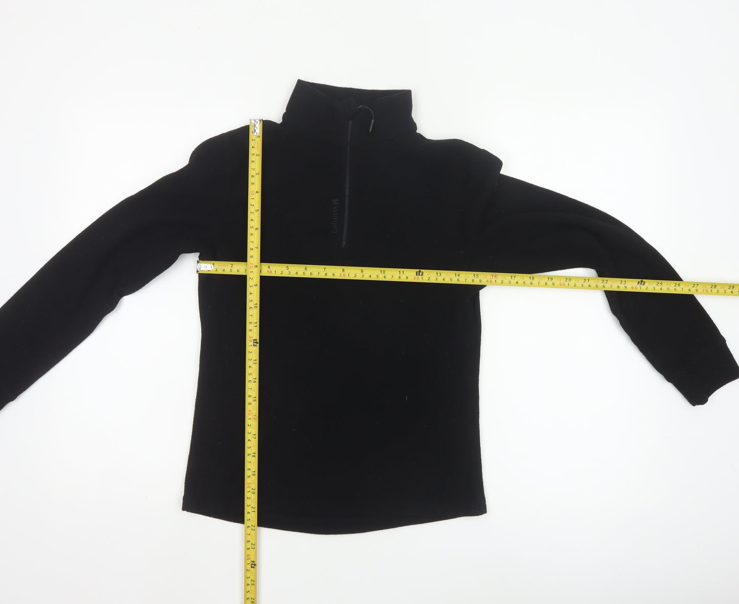 Lafuma Women's Black Fleece 1/2 Zip Pullover Sweatshirt Size S