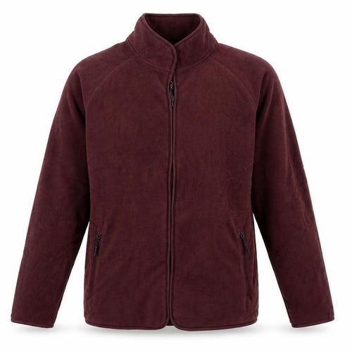 Marks and Spencer Men's Red Fleece Full Zip Jacket Size M