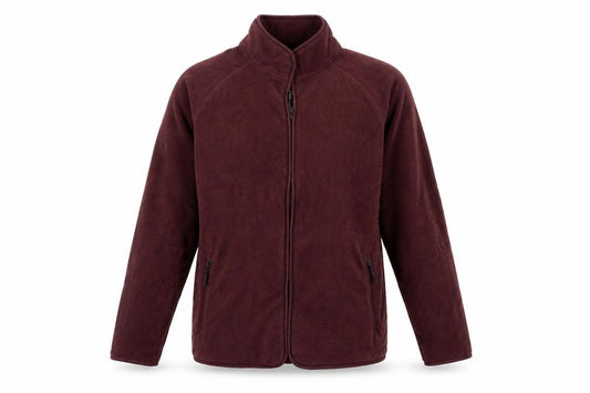 Marks and Spencer Men's Red Fleece Full Zip Jacket Size M