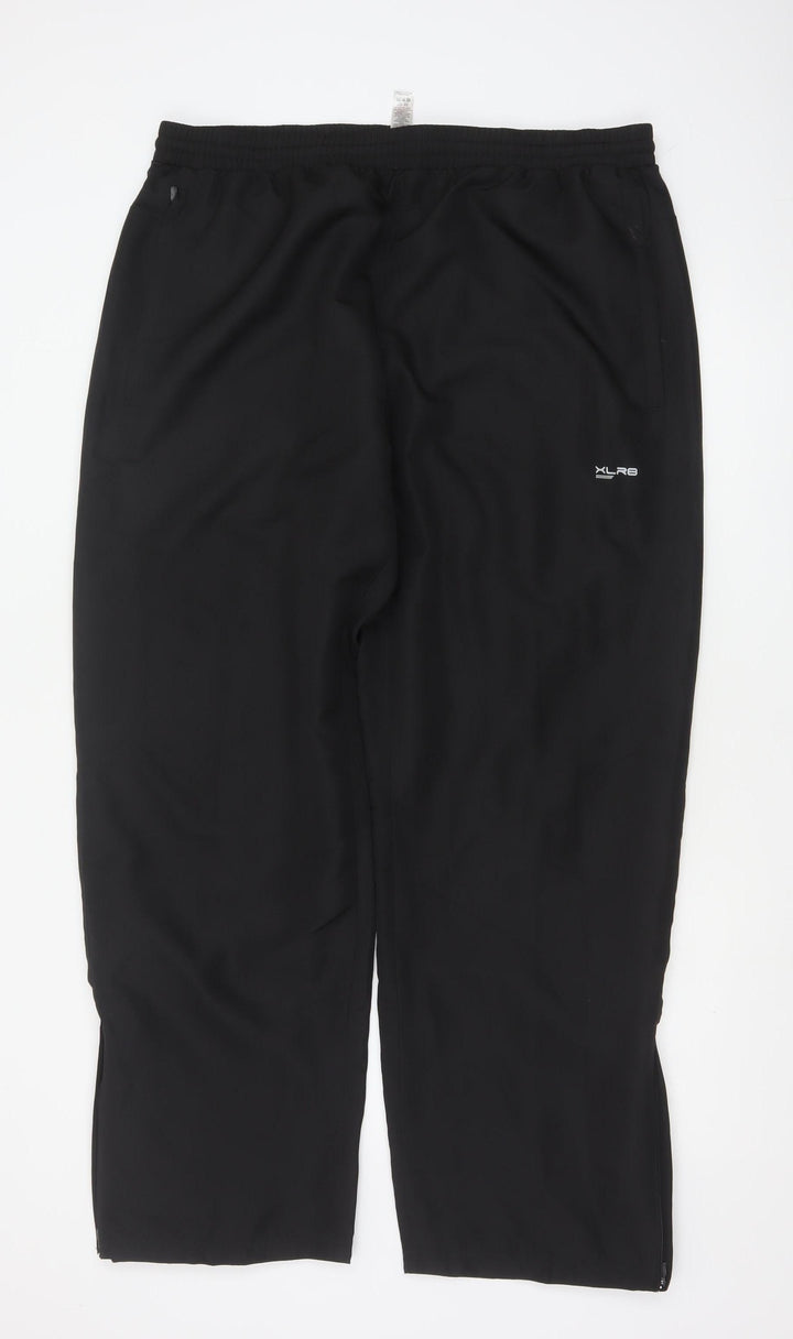 St. Bernard Men’s Black 2XL Sweatpants with Elastic Waist