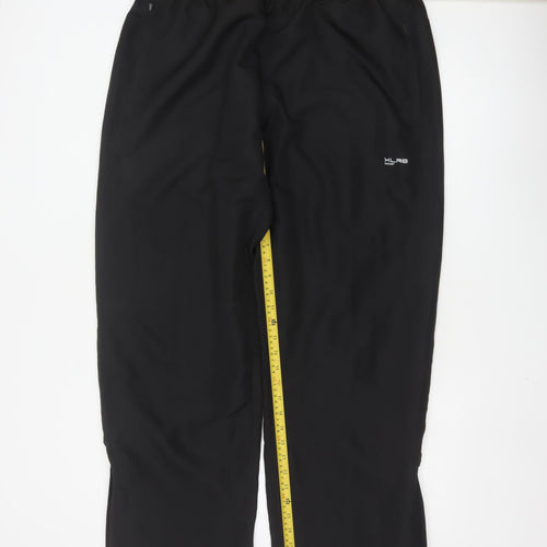 St. Bernard Men’s Black 2XL Sweatpants with Elastic Waist