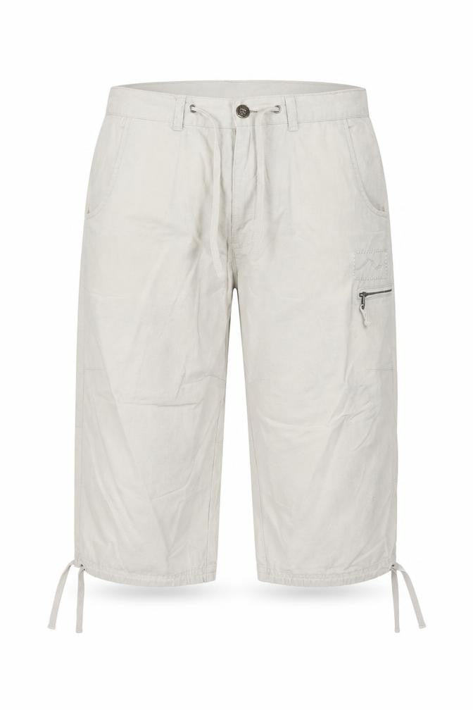 Kangol Women's Beige Linen Cargo Shorts M Lightweight Casual