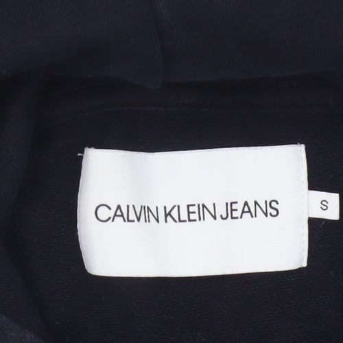 Calvin Klein Jeans Men's Black Pullover Hoodie Size S