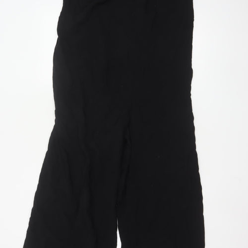 Phase Eight Women's Black Wide-Leg Sleeveless Jumpsuit UK 10