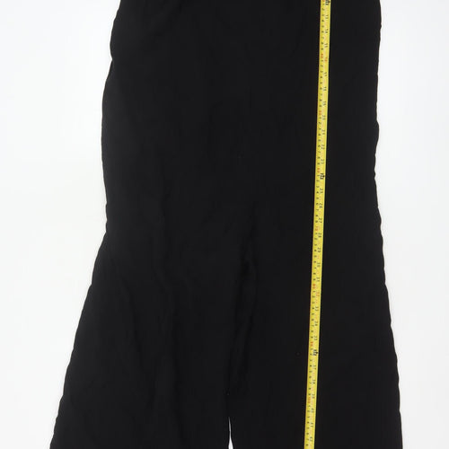 Phase Eight Women's Black Wide-Leg Sleeveless Jumpsuit UK 10