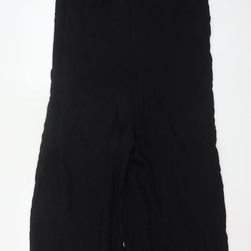 Phase Eight Women's Black Wide-Leg Sleeveless Jumpsuit UK 10