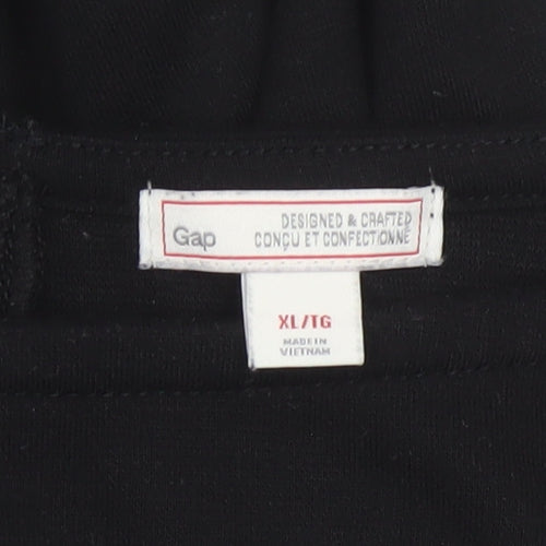 Gap Women’s Black XL Bodycon Knit Knee Length Dress