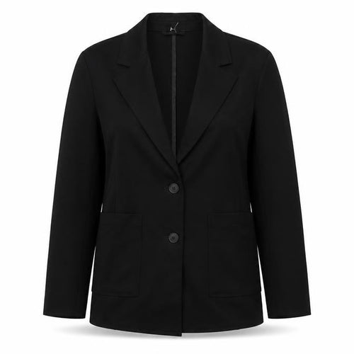 United Colors of Benetton Women Black UK 12 Classic Blazer Jacket
