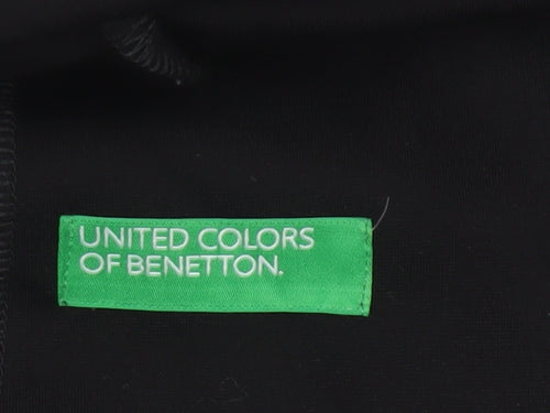 United Colors of Benetton Women Black UK 12 Classic Blazer Jacket
