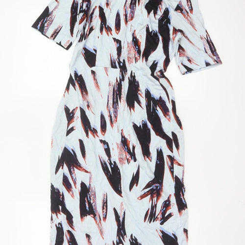 Paul Smith Women’s Multicoloured Sheath Dress Size 14 Knee Length