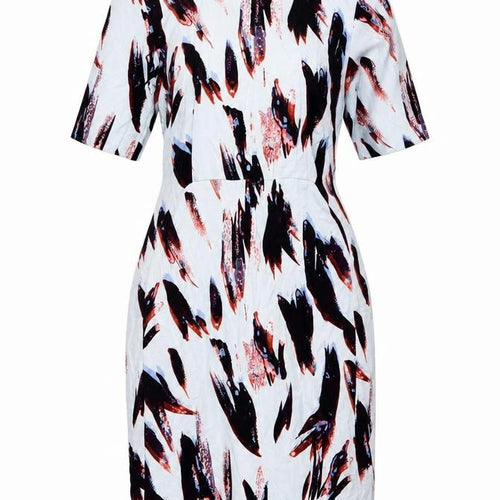 Paul Smith Women’s Multicoloured Sheath Dress Size 14 Knee Length