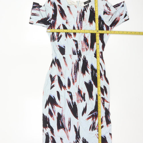 Paul Smith Women’s Multicoloured Sheath Dress Size 14 Knee Length