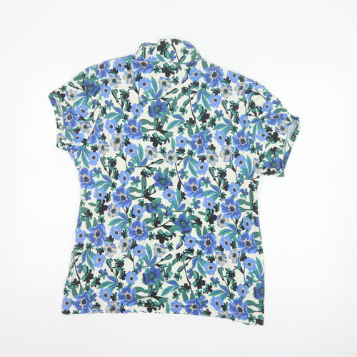 Joe Browns Womens Multicoloured Floral Wrap Blouse Size 18