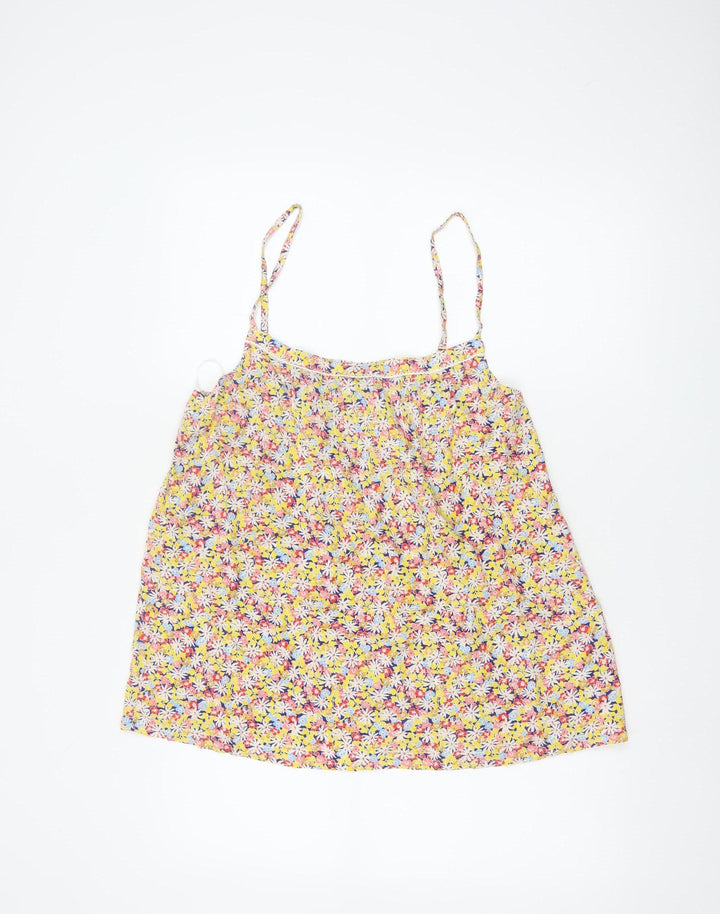 Fat Face Womens Multicoloured Floral Viscose Camisole Top Size 14