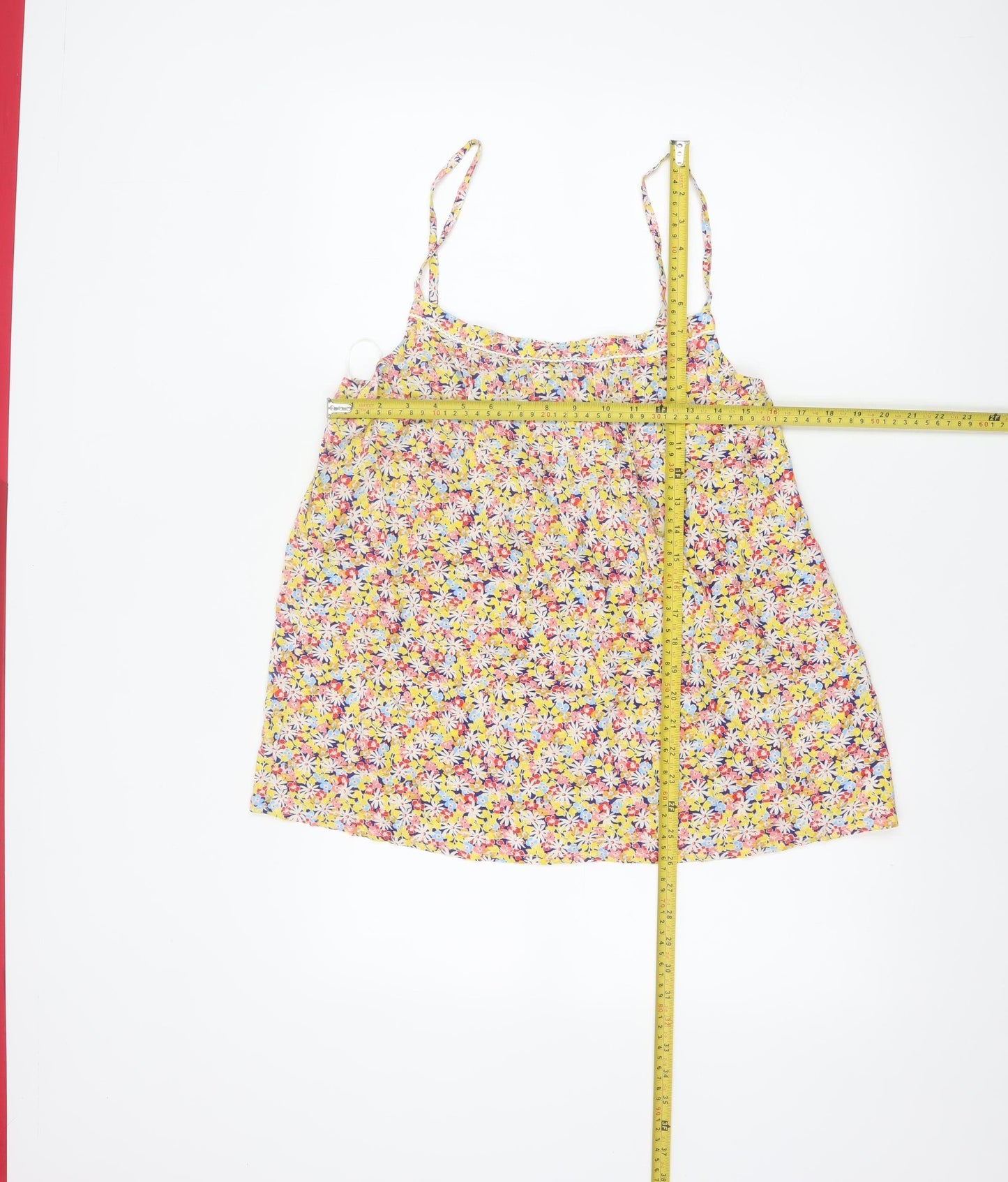 Fat Face Womens Multicoloured Floral Viscose Camisole Top Size 14