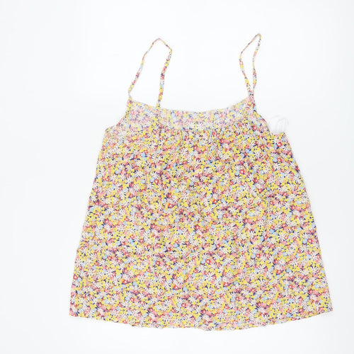 Fat Face Womens Multicoloured Floral Viscose Camisole Top Size 14