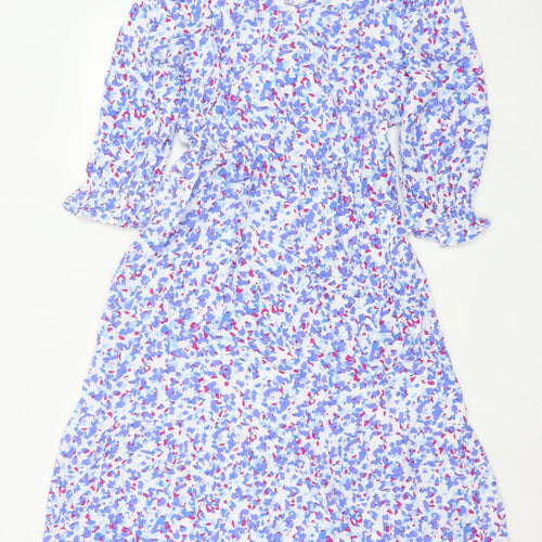 Ruth Langsford Women’s Multicoloured Floral Midi A-Line Dress UK 12P