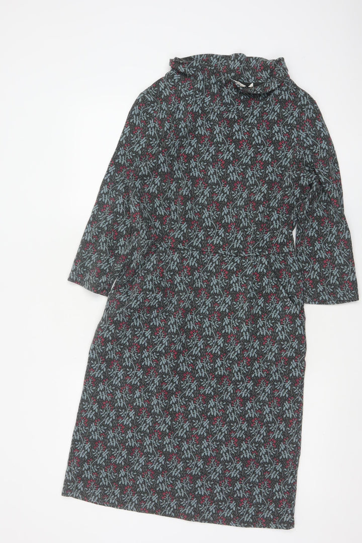 Seasalt Cornwall Women Multicoloured Floral Shift Dress Size 10