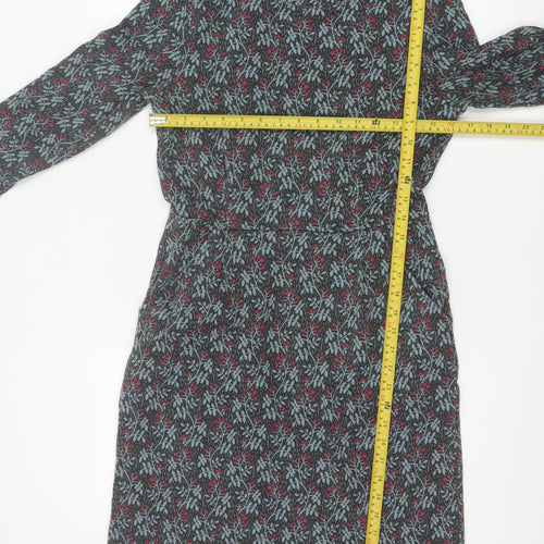 Seasalt Cornwall Women Multicoloured Floral Shift Dress Size 10