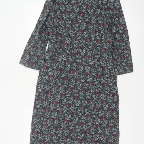 Seasalt Cornwall Women Multicoloured Floral Shift Dress Size 10