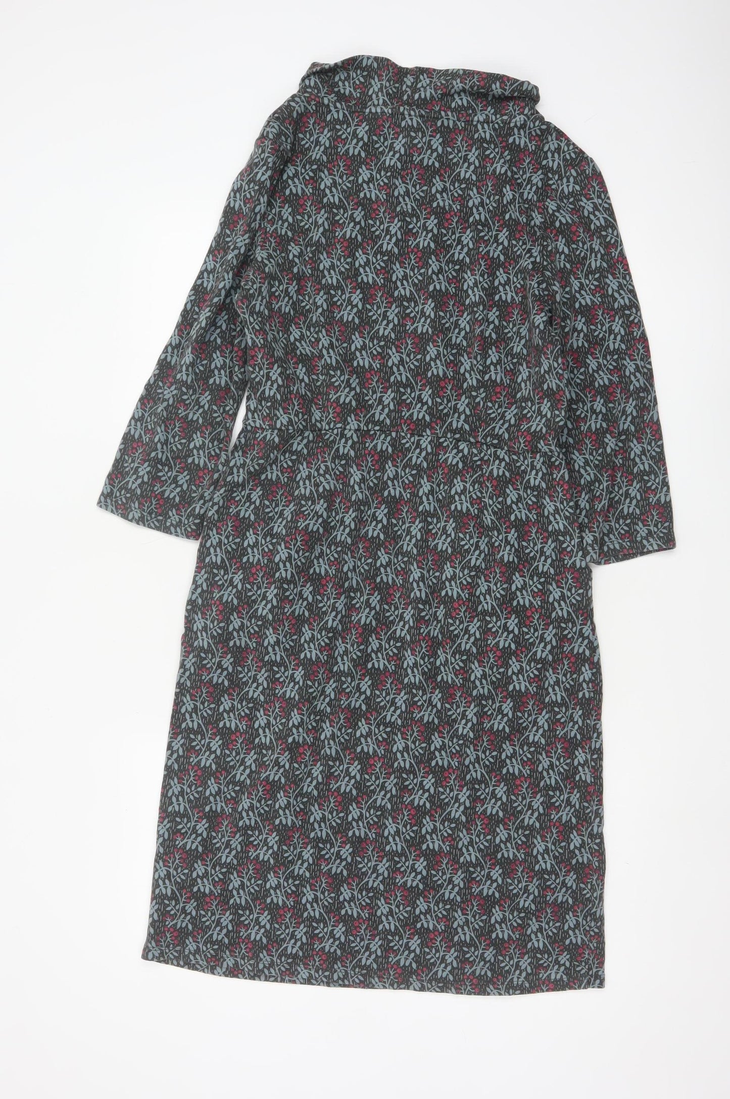 Seasalt Cornwall Women Multicoloured Floral Shift Dress Size 10