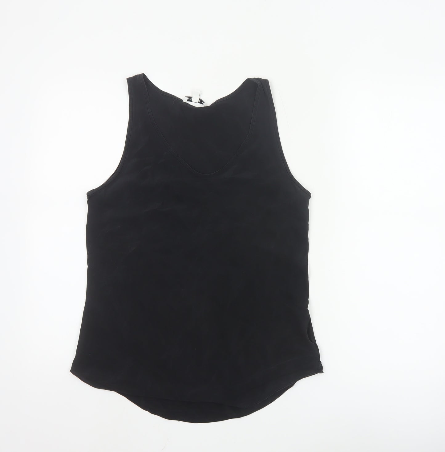 Nicole Farhi Women's Black Silk Camisole Tank Top Size 10