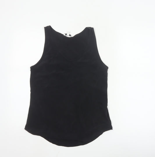 Nicole Farhi Women's Black Silk Camisole Tank Top Size 10