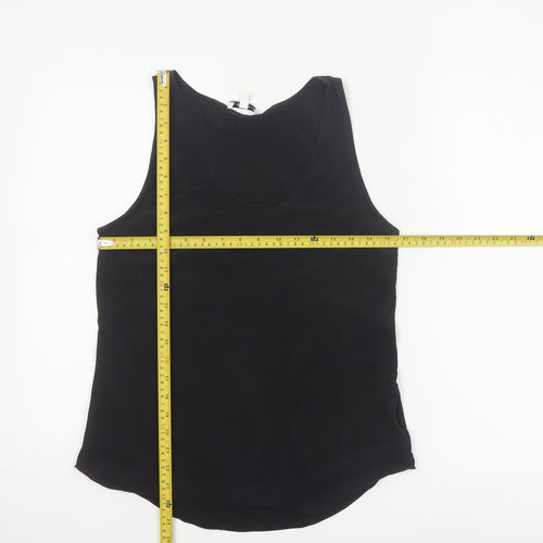 Nicole Farhi Women's Black Silk Camisole Tank Top Size 10