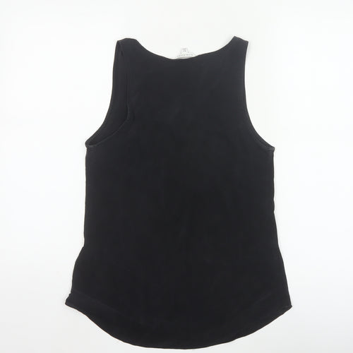 Nicole Farhi Women's Black Silk Camisole Tank Top Size 10