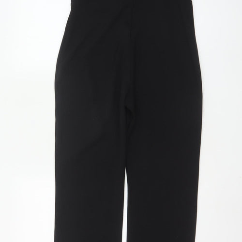Club L London Women's Black Wide-Leg Jumpsuit UK 12 Polyester Blend
