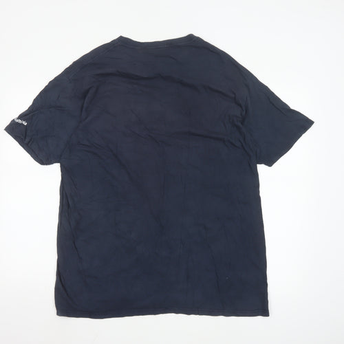Columbia Men's Navy Blue XL Graphic Outdoor Cotton T-Shirt