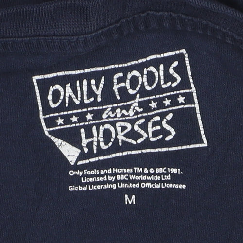 Only Fools and Horses Men's Navy Christmas Graphic T-Shirt M