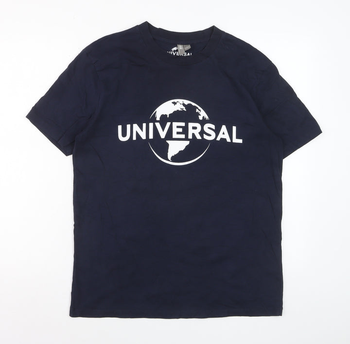 ASOS Men’s Navy Universal Studios Graphic Print T-Shirt Size M