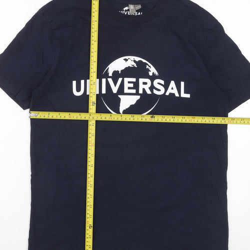 ASOS Men’s Navy Universal Studios Graphic Print T-Shirt Size M