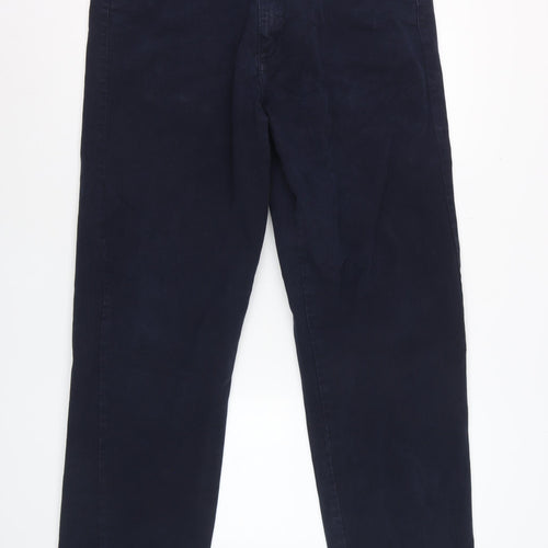 Lee Cooper Mens Blue Straight Jeans 36W 30L 100% Cotton