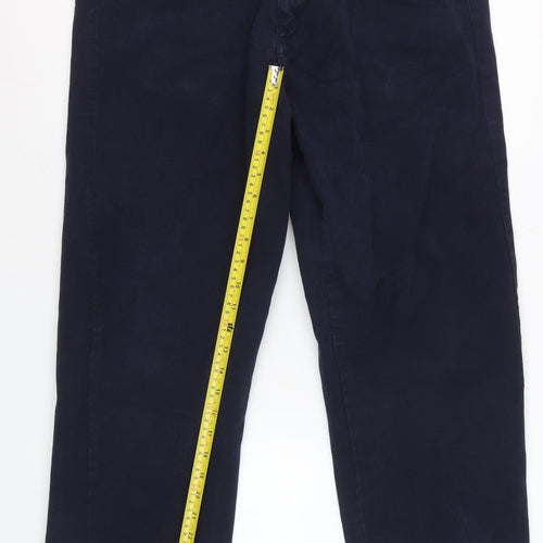 Lee Cooper Mens Blue Straight Jeans 36W 30L 100% Cotton