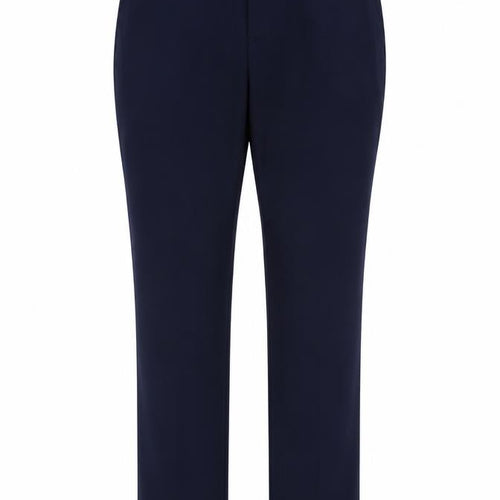 Gap Women's Blue Wool Blend True Straight Petite Trousers Size 4